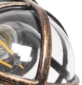 Vintage buiten wandlamp antiek goud IP54 - Joeri