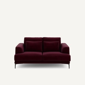 Bank 2-zit in fluweel, Marsile