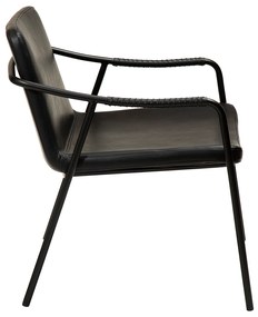Dan-Form Boto Design Fauteuil Zwart Kunstleer
