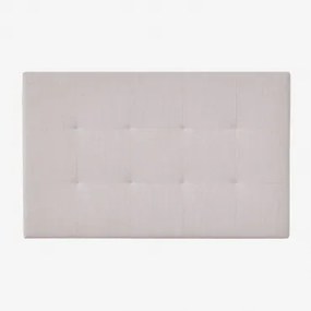 Artur Gestoffeerd Hoofdbord Stof Crème Beige & 135 Cm - Sklum