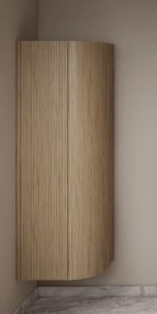 Gliss Design Alluro kolomkast 160cm met ronding links mist