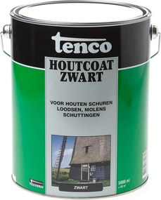 Tenco Houtcoat Zwart - 5 liter