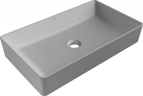 Mexen Nadia opbouw wastafel 62 x 35 cm, lichtgrijs mat - 21616061