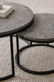 Set 2 bijzettafels Samis