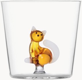 Handgemaakt glas Tabby Cat van borosilicaatglas