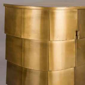 Dutchbone Hanna Gouden Dressoir Ovaal - 117x26x70cm.