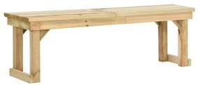 vidaXL Tuinbank 140 cm geïmpregneerd grenenhout