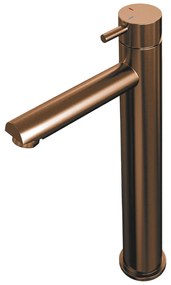 Brauer Copper Edition ColdStart verhoogde wastafelkraan energy-saving model B koper geborsteld PVD