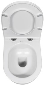 Sapho Infinity randloos toilet 53x36,5cm mat wit