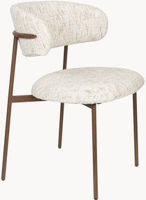 Gestoffeerde eetkamerstoelen Claes, 2-delig