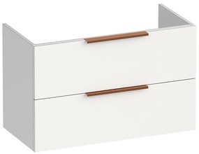 Brauer meubelgreep 30cm model A koper geborsteld PVD