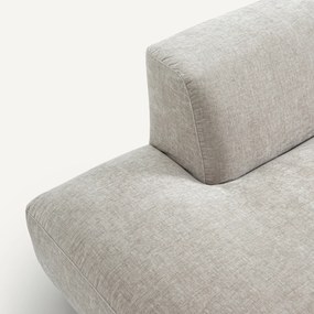 Linker hoekbank XL chenille fluweel, Jacopo