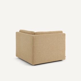 Modulaire 90° hoek in gemêleerde stof, GIULIANO