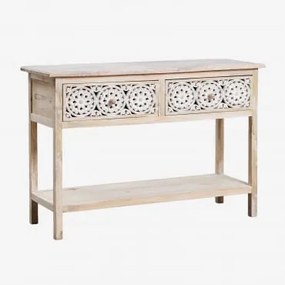 Consolereceiver 120x40 Cm In Mangohout Ardel Licht Mangohout - Sklum