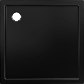 Mexen Flow douchebak vierkant slim 85 x 85 cm, zwart mat - 46S708585