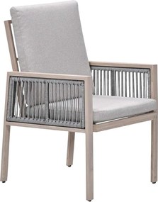 Garden Impressions San Capri lounge dining stoel - light oak look