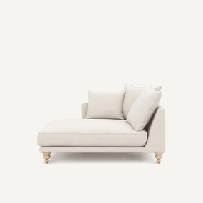 Longchair, in gemêleerd canvas, LAZARE