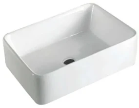 Best Design Side Opbouw wastafel 49x38x13cm keramiek wit 3860561