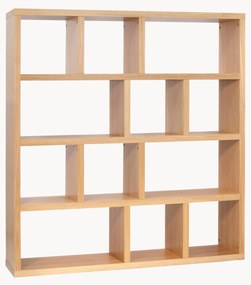 Boekenkast Berlin 4 Levels 150 - eikenhoutfineer