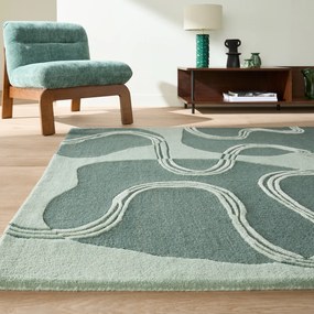 Vloerkleed van 77% wol, NOTTON