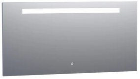 Saniclass Spiegel - 140x70cm - verlichting - aluminium 3894s