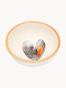 Handbeschilderde dipschalen Moules
