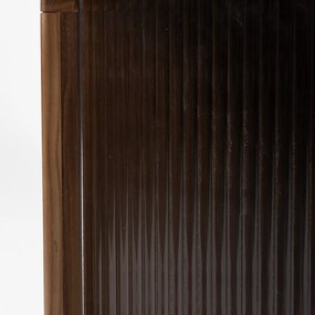 Zuiver Rise Walnut Design Nachkastje Gebogen Walnoot - 50x40x55cm.