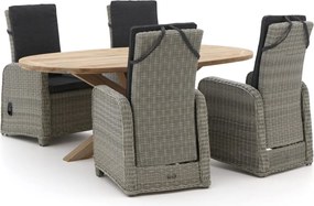 Diningset Intenso  | 4 personen | Tuinset teakhout | 5-delig | Kees Smit Tuinmeubelen