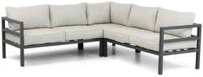 Hoek loungeset 5 personen Aluminium Grijs Lifestyle Garden Furniture Rodenzo