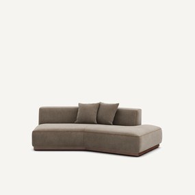 Rechte halve zetel in gemêleerde stof, JACOPO