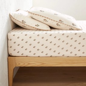 Hoeslaken in tetra, omslag 30 cm, Emeline