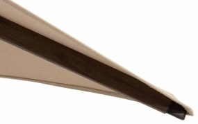 4 Seasons Outdoor Siesta PREMIUM 300 x 300 cm parasol Beach, Wegné frame Parasol   beige weerbestendig