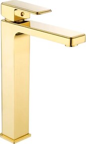 Mexen Cetus hoge wastafelkraan, goud - 744310-50