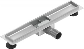 Mexen Flat behuizing voor lijnafvoer 60 cm, inox - 1015060