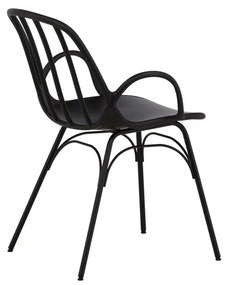 Jörn Eetkamerstoel - Natalia - Zwart - Kunststof - Jörn