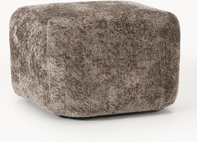 Voetenbank Wolke van teddy-bouclé