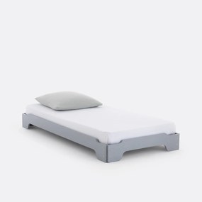 Bed met boxspring, stapelbaar, EGZIGU