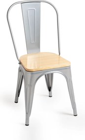 Set 4 Torix Natuurlijk Houten Stoelen