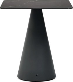 Dining Tuintafel vierkant 70 x 70 cm Grijs Santika Serino