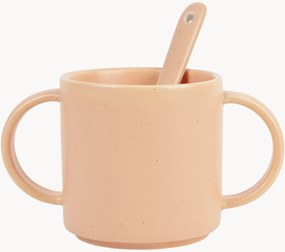Kindermokken Reverie met lepel van keramiek, 4-delig