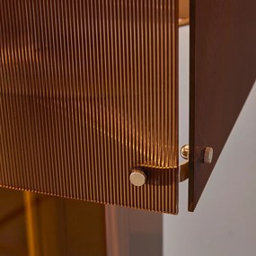 Lamp in gekleurd acryl, Akrilona