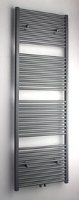 Beaux Rennes handdoekradiator 844W 50x180cm mat grijs metallic