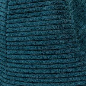 Cloudy Cord Zitzak Stoel - Donkergroen