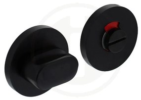 Intersteel Toilet En Badkamerslot 55x8mm Aluminium Zwart