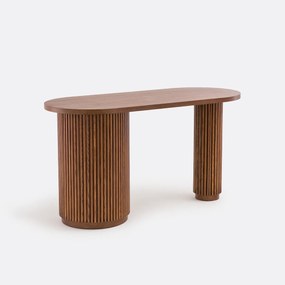 Bureau in organische vorm, 1 deur, Genna
