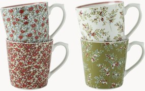 Porseleinen mokken Gift, 4-delig