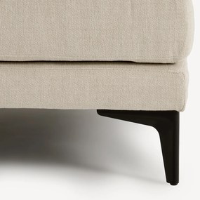 Voetensteun met dienblad, gevlochten polyester, MODERNISTE, ontwerp Emmanuel Gallina