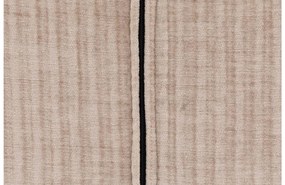Goossens Excellent Eetkamerstoel Binn bruin stof graden draaibaar met return functie met armleuning, stijlvol landelijk