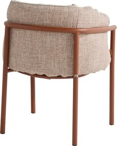 4 Seasons Outdoor Coral tuinstoel Spicy Tuinstoel   beige weerbestendig