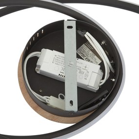 Design plafondlamp hout incl. LED 3-staps dimbaar - Rowan